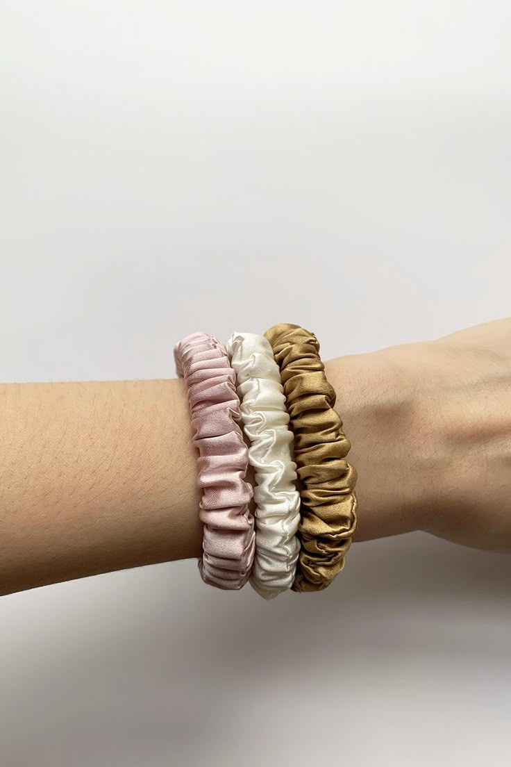 Silk Scrunchies